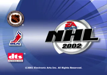 NHL 2002 screen shot title